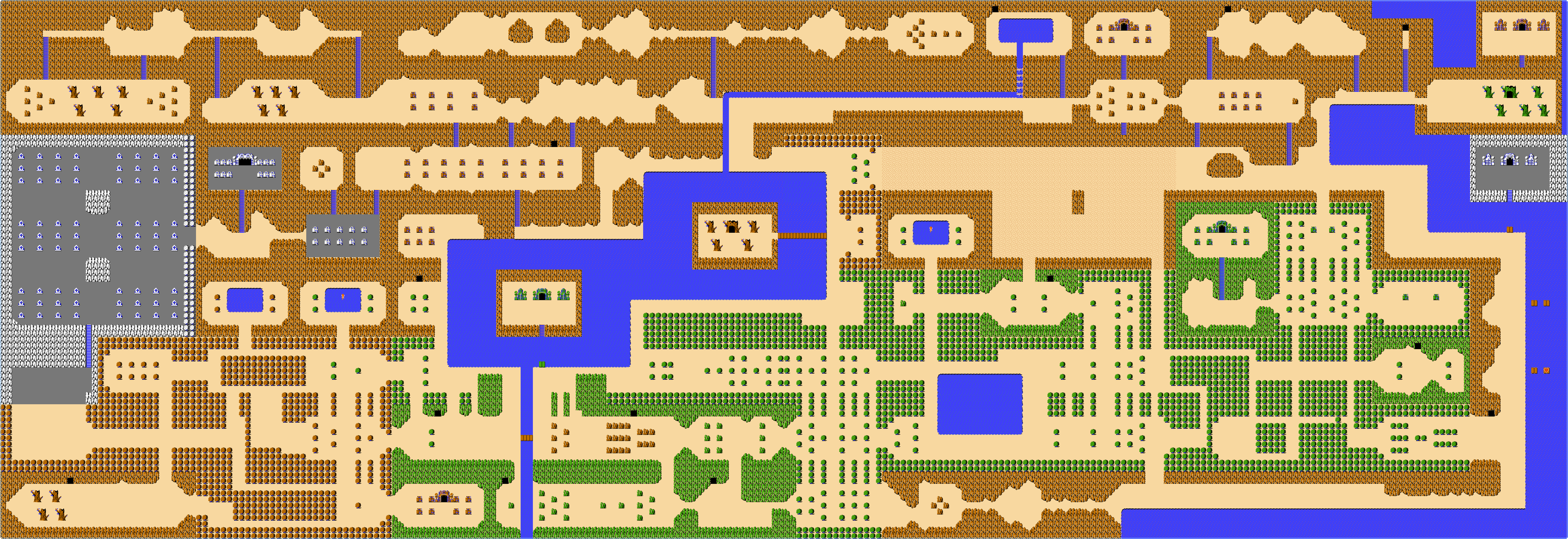 ゼルダの伝説】表地上マップ | lvlaohioによるゲーム攻略ブログ