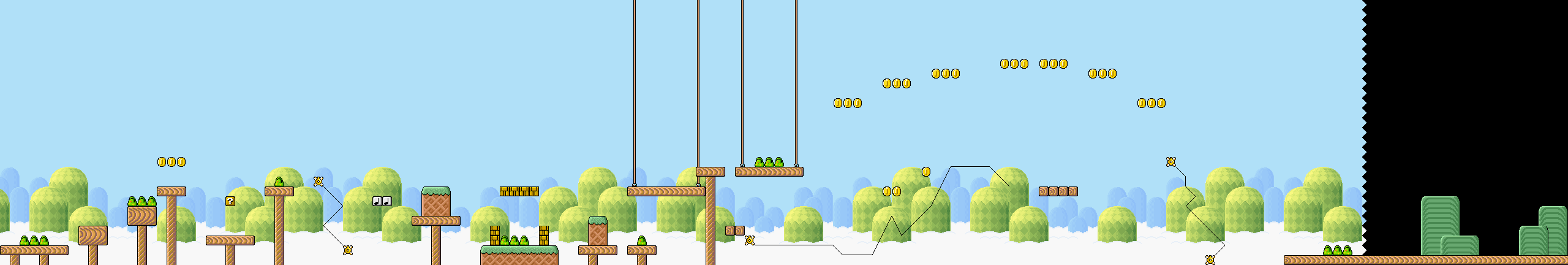 スーパーマリオブラザーズ３ ワールド１ ステージ１ エリア６
