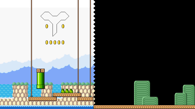 スーパーマリオブラザーズ３　ワールド3 ステージ2 エリア2