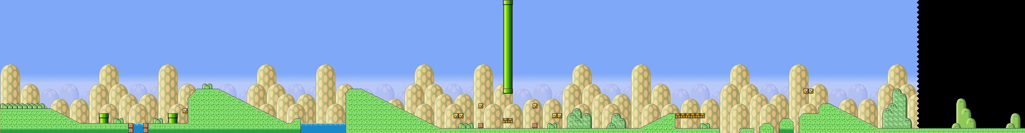 スーパーマリオブラザーズ３　ワールド3 ステージ4 エリア1