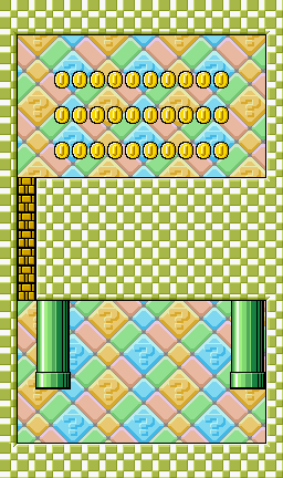 スーパーマリオブラザーズ３　ワールド4 ステージfort2 エリア4