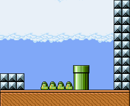 スーパーマリオブラザーズ３　ワールド5 ステージ3 エリア1